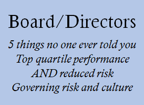 For Boards, Chairs & Directors